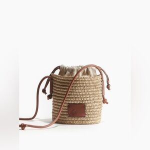 H&M straw bag. New with tags